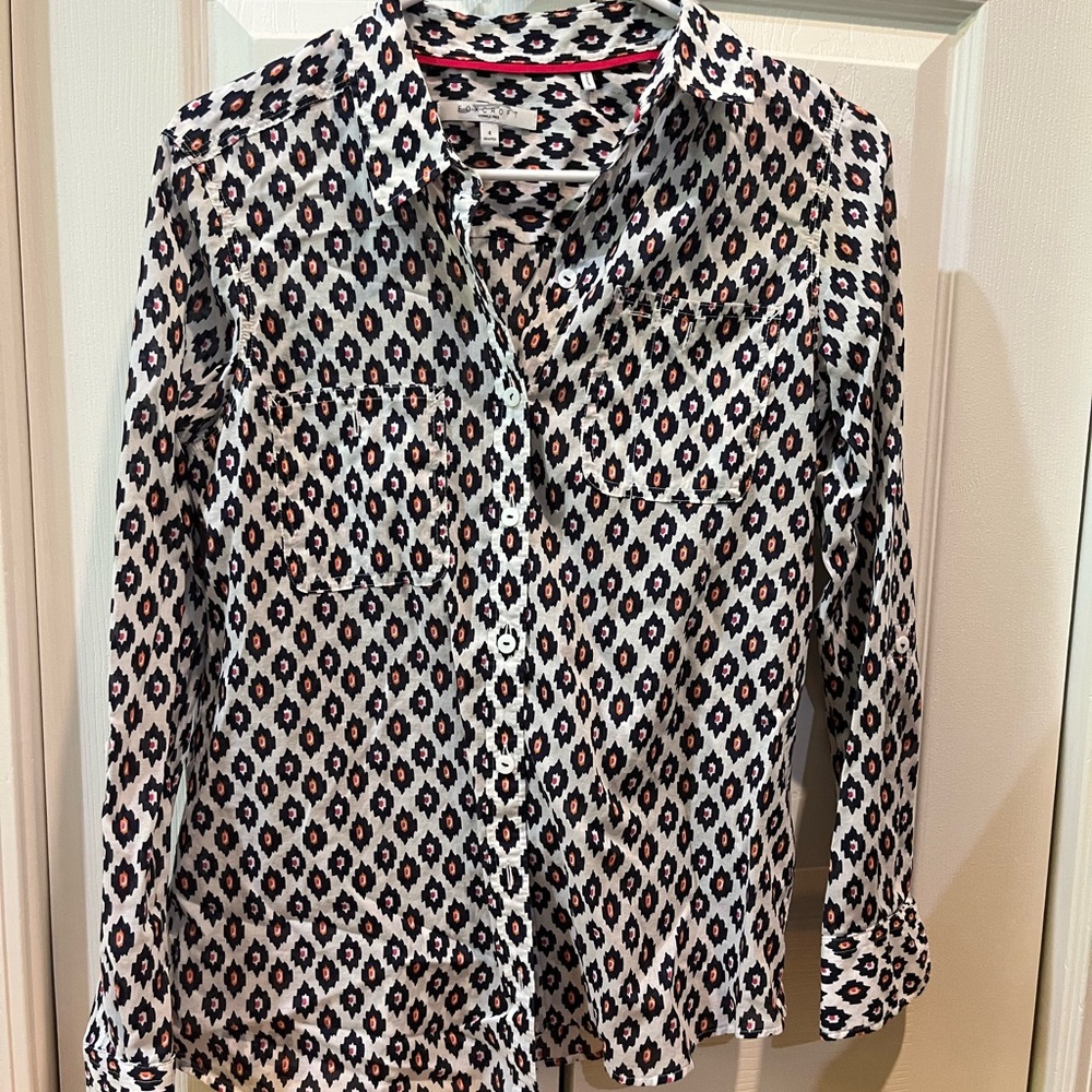 Foxcroft long sleeve button up